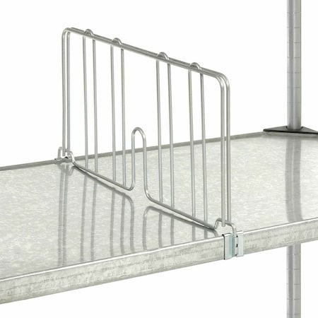 Nexel Divider for Solid Shelves, 18D x 8H 188CP84